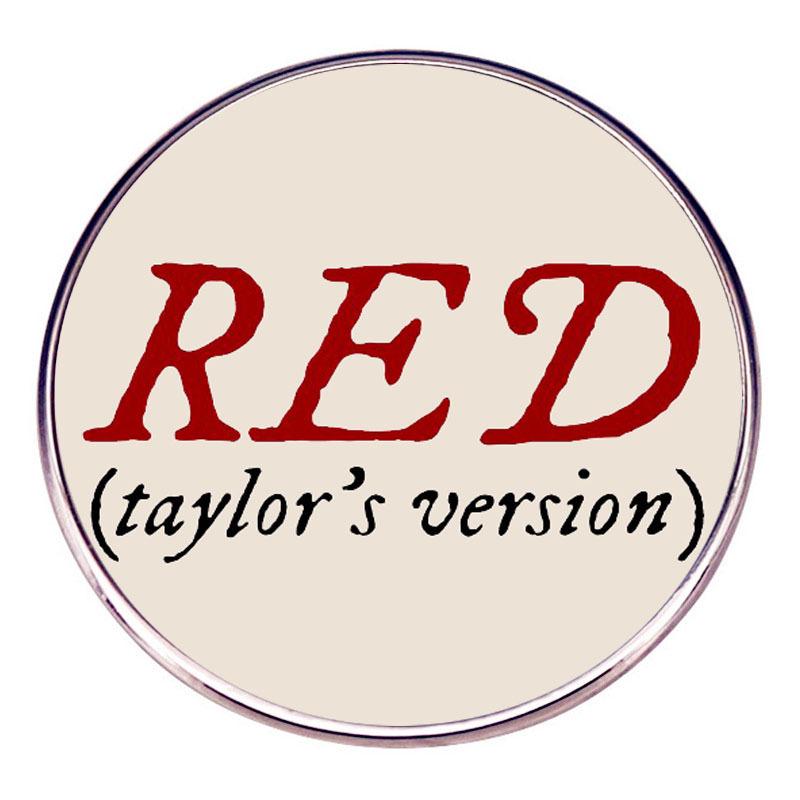 Taylor Swift RED Album Mei Mei Brooch (Taylor's Version)