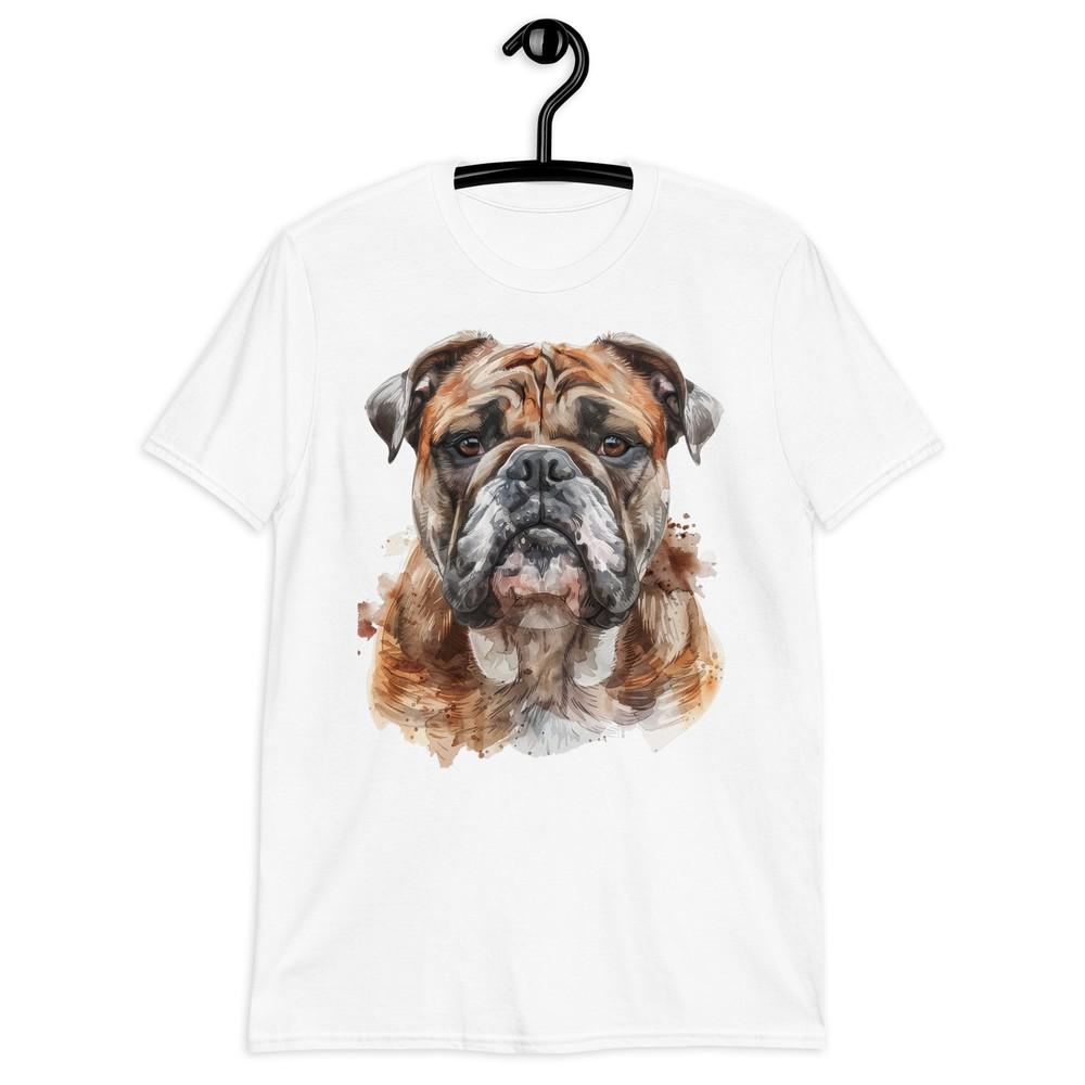 

British Bulldog Graphic Print Unisex T-Shirt - Short Sleeve Tee - Various Sizes S