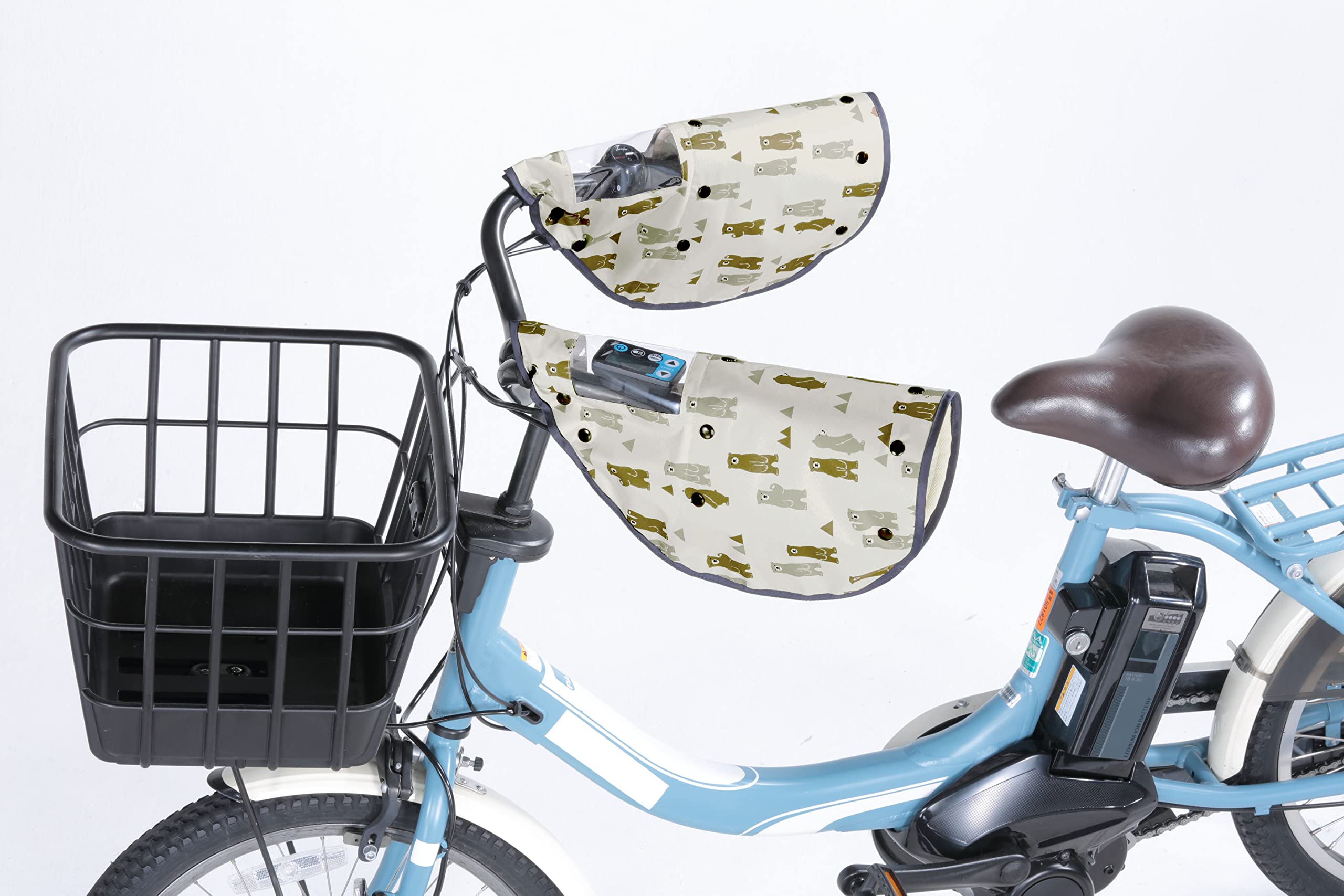 

Оригинальный чехол для ручки велосипеда Kawazumi Seisakusho Brown Bear NET-102J