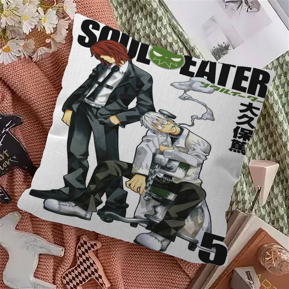 S-Soul E-Eater Maple Design Cushion Cover Happy Autumn Harvest decor Holiday Decorati Pillow Cover