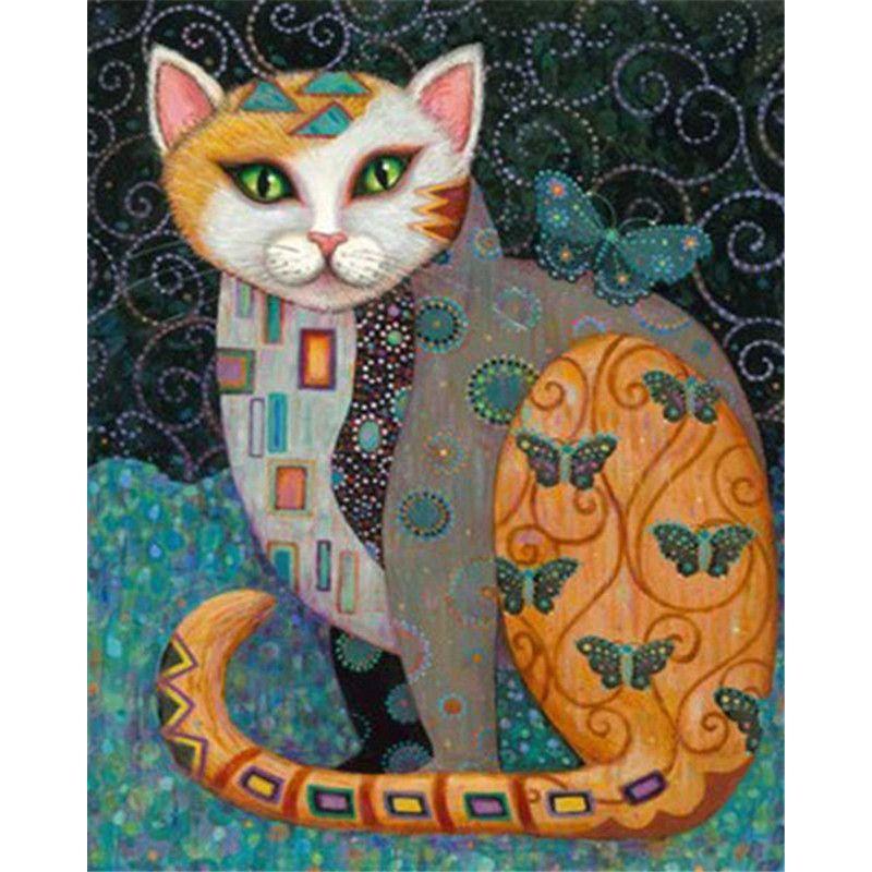 DIY Diamond Painting Animals Cross Stitch Full Round Drill Diamond Embroidery Sale Mosaic Decorations Home