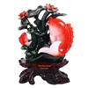 Yearly Abundance Koi Fish Ornament: Chinese Style Auspicious Home Decor for Living Room