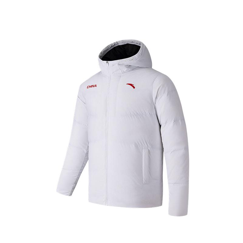 

Anta Серия тренировок Пуховик Быстро согревающий Водоотталкивающий Ветрозащитный Теплый С капюшоном Пуховик Унисекс верхняя одежда Белый 172547903-1 XS