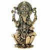God Idol's | 2 Inch | Small Idols for Pooja Room - Home Decor | Car | House Warming Gifts | Decoration Items (Ganpati, Laxmi & Saraswati Devi)