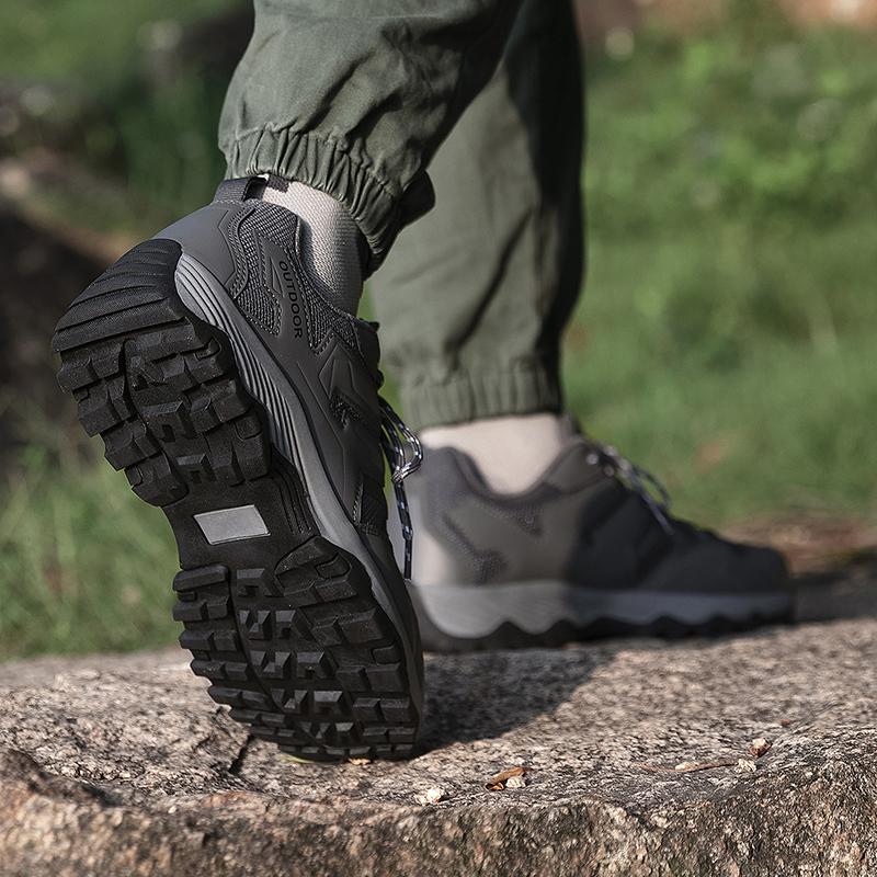 Couples Outdoor Sneakers Trekking Camping Sports Shoes Breathable Mesh Climbing Shoes Fashion Anti-slip Hiking Shoes