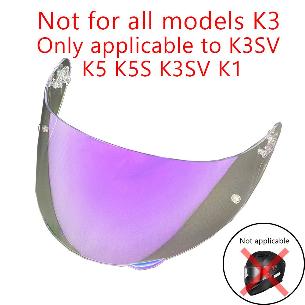 Motorcycle Helmet Shield for AGV K5 K5S K3SV K1 Helmet Visor Sunscreen K3-SV Capacete Visors K1 Casco Moto Lens Windshield