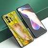 Animal Mouse Hamster Flower Phone Case For Xiaomi Mi A2 8 9 SE Note 10 10T 11 12 Lite 9T 11T 12S 12T Pro A3 6X 12X Black Cover