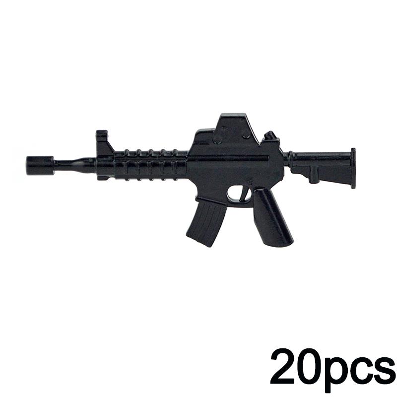 WW2 Militär SWAT Waffen Ziegel Modell Serie Waffe Pistole Montieren Pädagogisches MOC Armee Bausteine Soldat Militaries Kid