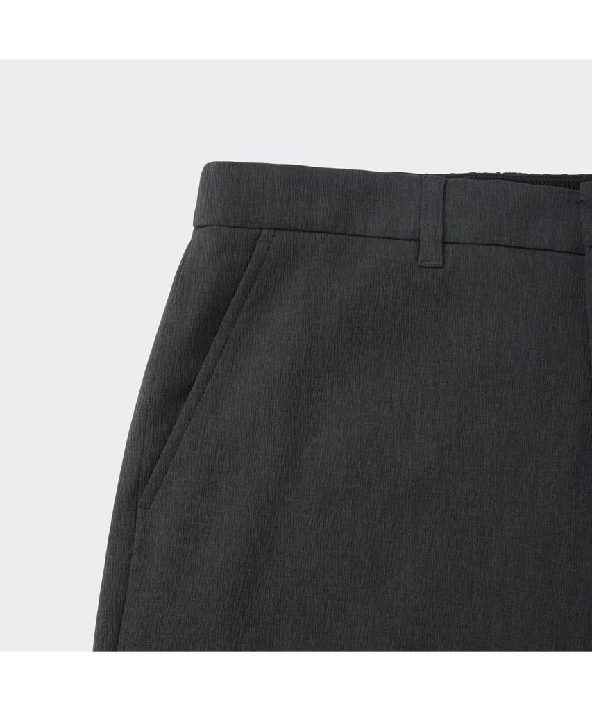Keoseuuteommellou Gray Loose Fit Wrinkle Setup Pants Cwpam26422Gyx