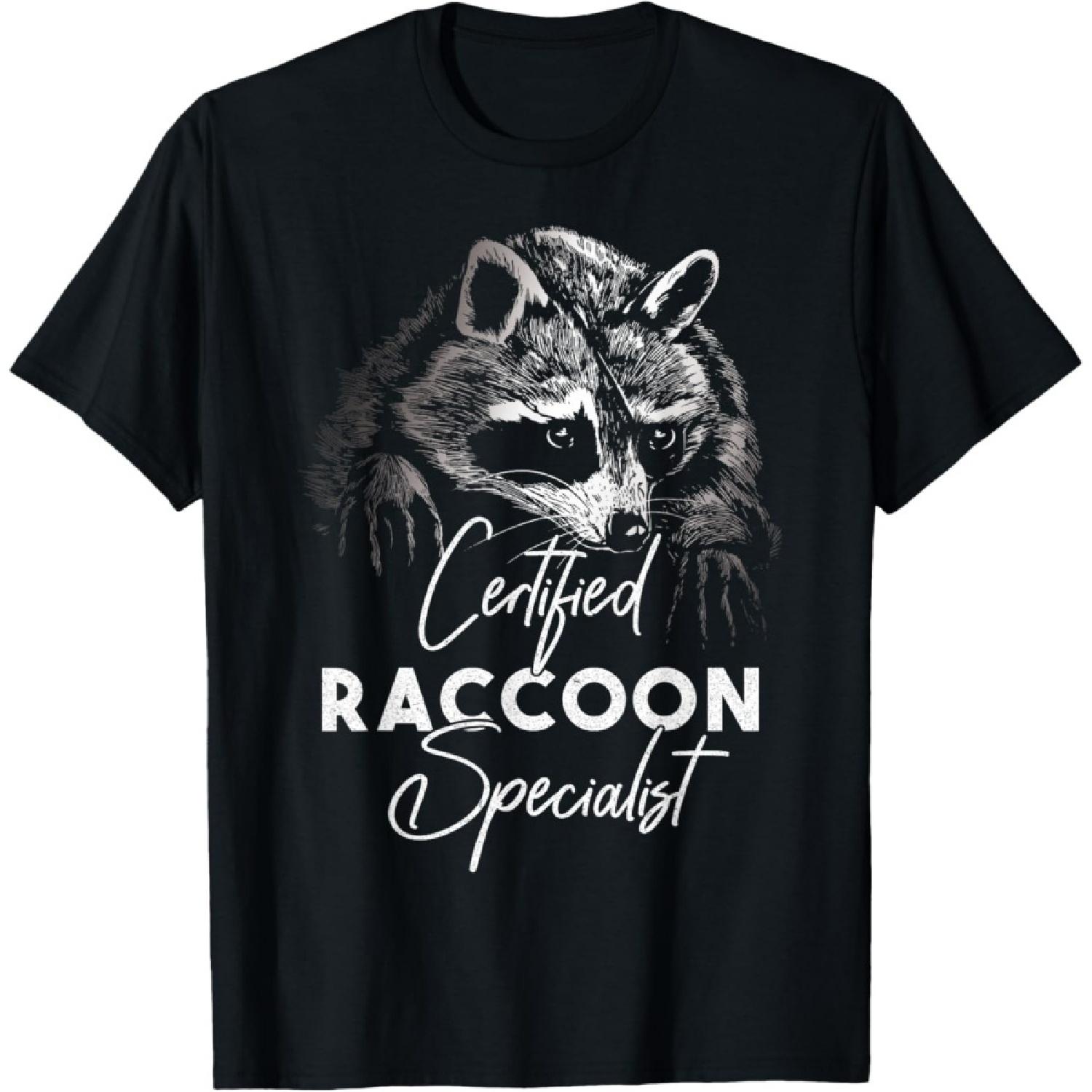 Certified Raccoon Specialist T-Shirt S