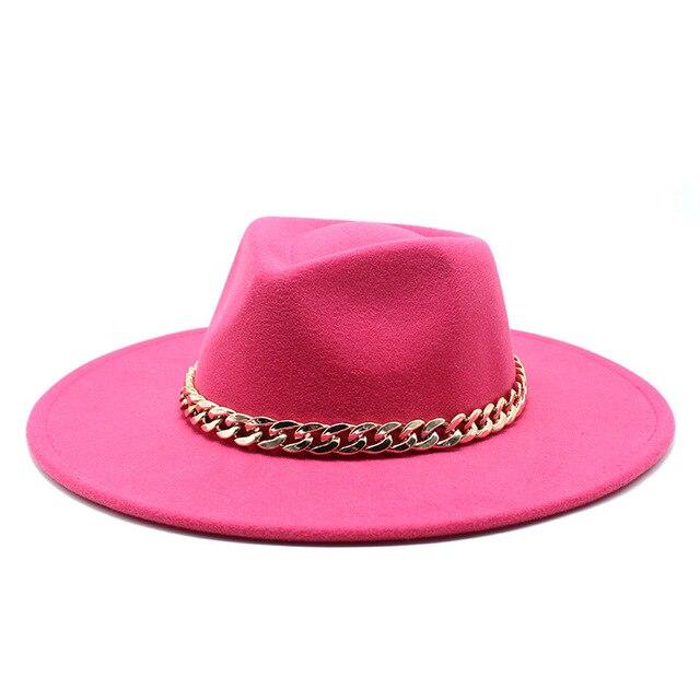 Buy British Style Wool Fedoras Cap With 
