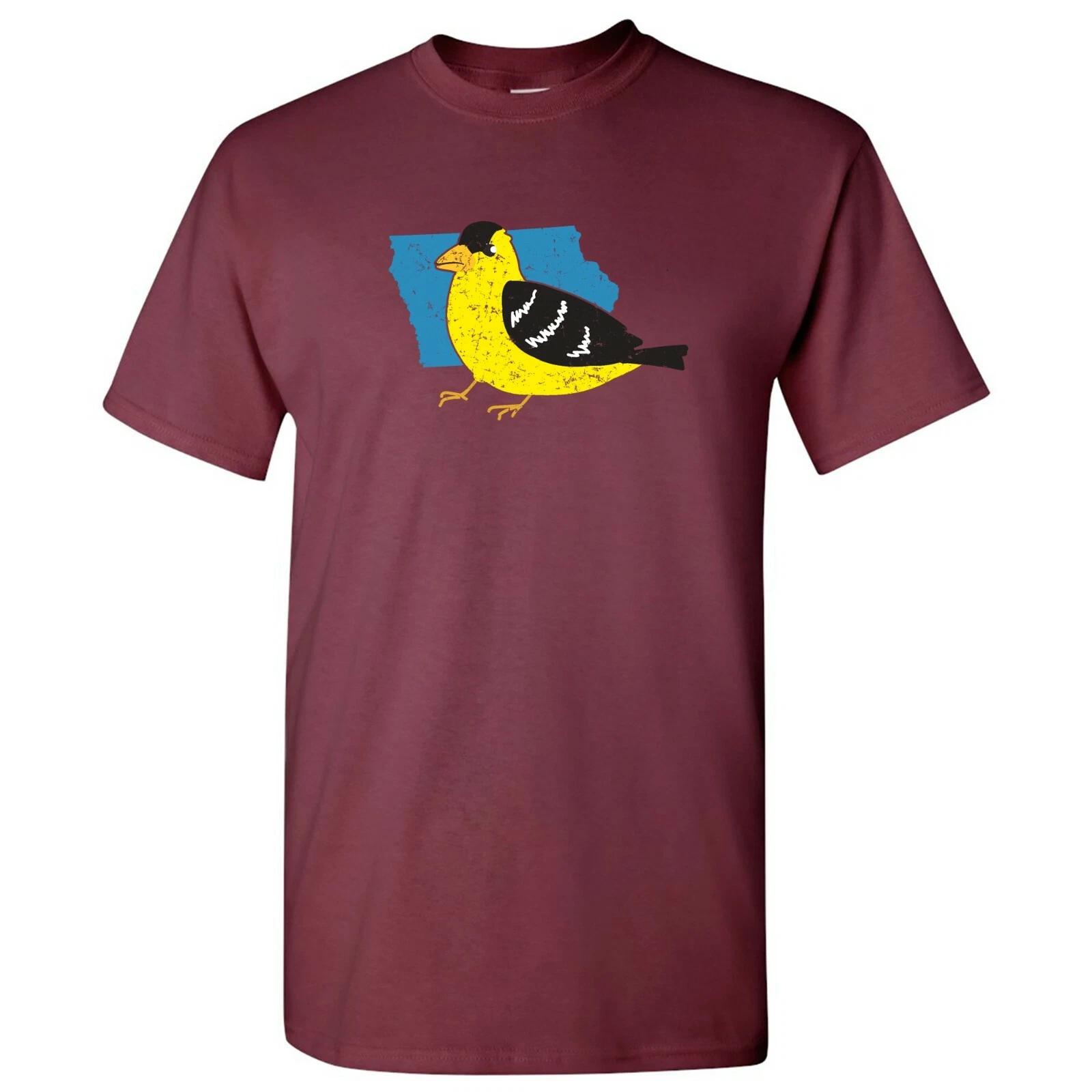 Iowa State Bird - City Classic Sports Team Cute Animal T Shirt - Maroon 4XL