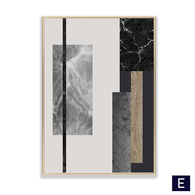 Abstrakte minimalistische Einfachheit Kunst Vintage Leinwand Wand Kunst Wohnkultur Poster Drucke nordische Bilder moderne Malerei