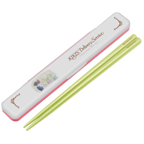 

Skater Chopsticks and Chopstick Case Set, 18cm, Kiki s Delivery Service, Kiki, Watercolor, Studio Ghibli, Made in Japan, ABC3