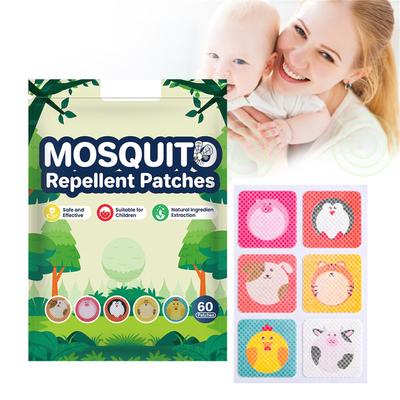 Mugwort Mosquito Summer Outdoor Children's Summer Itching Agent, Skin Agent, Mosquito Bites ,Gentle Fresh Aroma For Adults And Children 60PCS