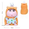 Anime Crayon Shin-Chan Figura Mealheiro Modelo Pvc Estátua Boneca Mealheiro Decoração de Mesa Presentes Brinquedos