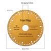 Angle Grinder Saw Blade for Cutting Iron, Metal Alloy, Stainless Steel & Diamond Grinding