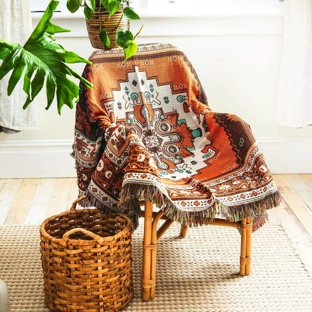 Nordic Leisure Blankets and Throws Home Decor Aesthetics Sofa Towel Bohemian Picnic Blanket Cover Tablecloth Tapestry Room Rug