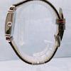 Used [Working item] Good condition EMPORIO ARMANI stainless steel watch square men's Emporio Armani orange beige brown