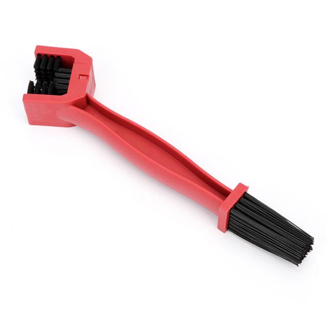 Chain Cleaner Brush Outdoor Scrubber Tool Plastic Brush for Motorcycle Bicycle Mountain Cycling Gear