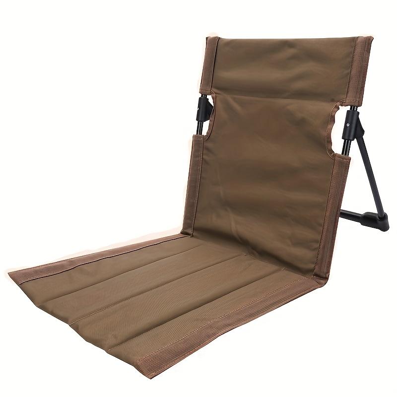 1pc Ultra Portable Folding Chair for Outdoor Use, Oxford Fabric and Aluminum Frame, Suitable for Summer Camping, Park Picnic, Yard, Seaside Scenarios