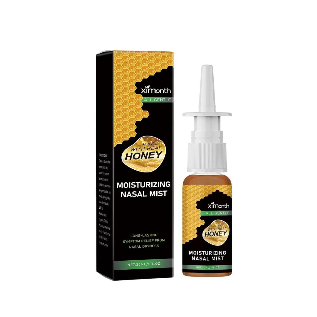 XIMONTH Dryness-Relief Moisturizing Nasal Spray - Gently Relieves Nasal Dryness, Cleans and Comfortably Cares for Moisturized Nasal Passages, 30ml