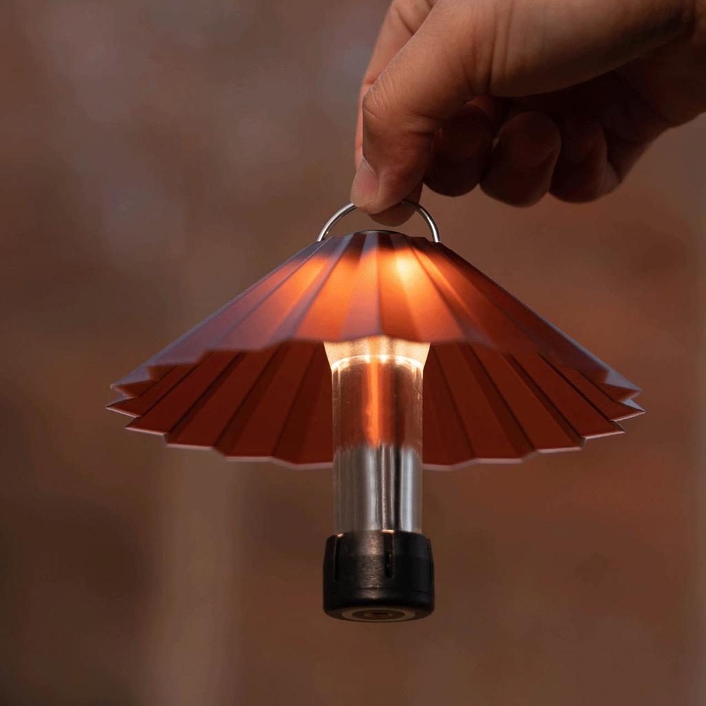 Light Cover Lamp Shade 38 and GZ Lamp Universal Umbrella Pleated Linen Lampshade for LED Lanterns for Outdoor Emergency