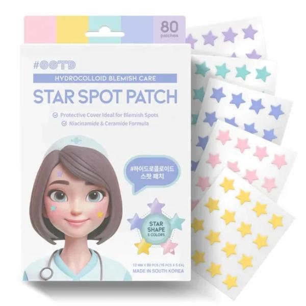 [#OOTD] Hydrocolloid Blemish Care Star Spot Patch 80Patches