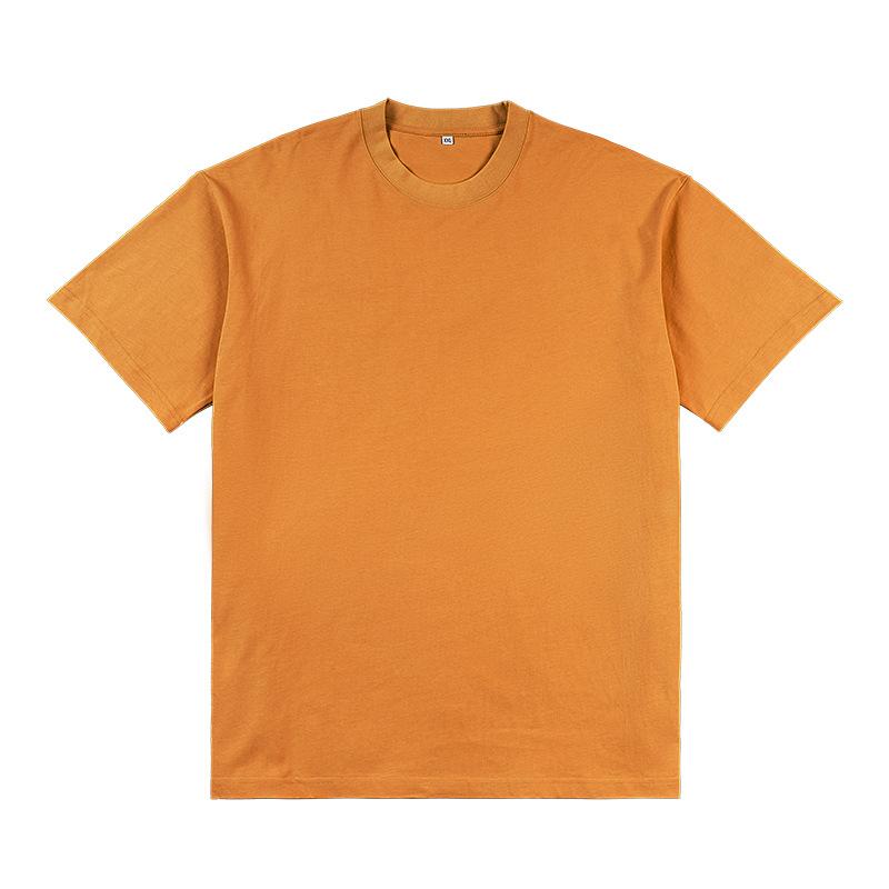 Herr | 240g Högkvalitativ Ren Bomull Casual Mångsidig T-shirt för Både Män och Kvinnor, Snabbtorkande Andningsbar Bas T-shirt
