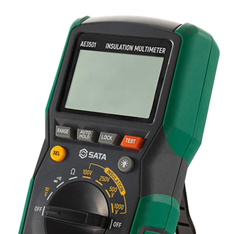 SATA AE3501 Handheld Digital Insulation Resistance Tester