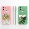 For Xiaomi Redmi A1 Plus Phone Case Fantasy Full Protection Soft Liquid Silicone Anti Drop Back Cover For RedmiA1 A 1 A1+ Funda