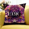 E-Epic The Musical World Various Sizes Square Pillow Case For Car Home Bedchamber Decor