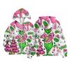 Children Girls And Boys Fashion Jacket Casual Printed Long-sleeved Hooded Cardigan Sweatshirts