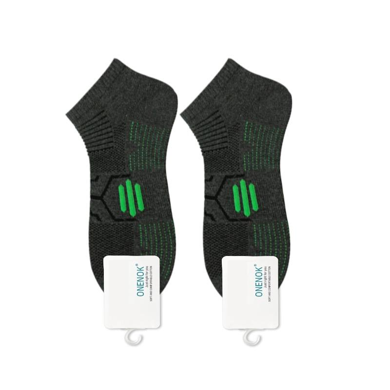 Sports Socks - Pure Cotton, Anti-odor, Sweat-absorbing Men's Running Socks, Breathable Low-top Running Towel Bottom Socks, Basketball Socks