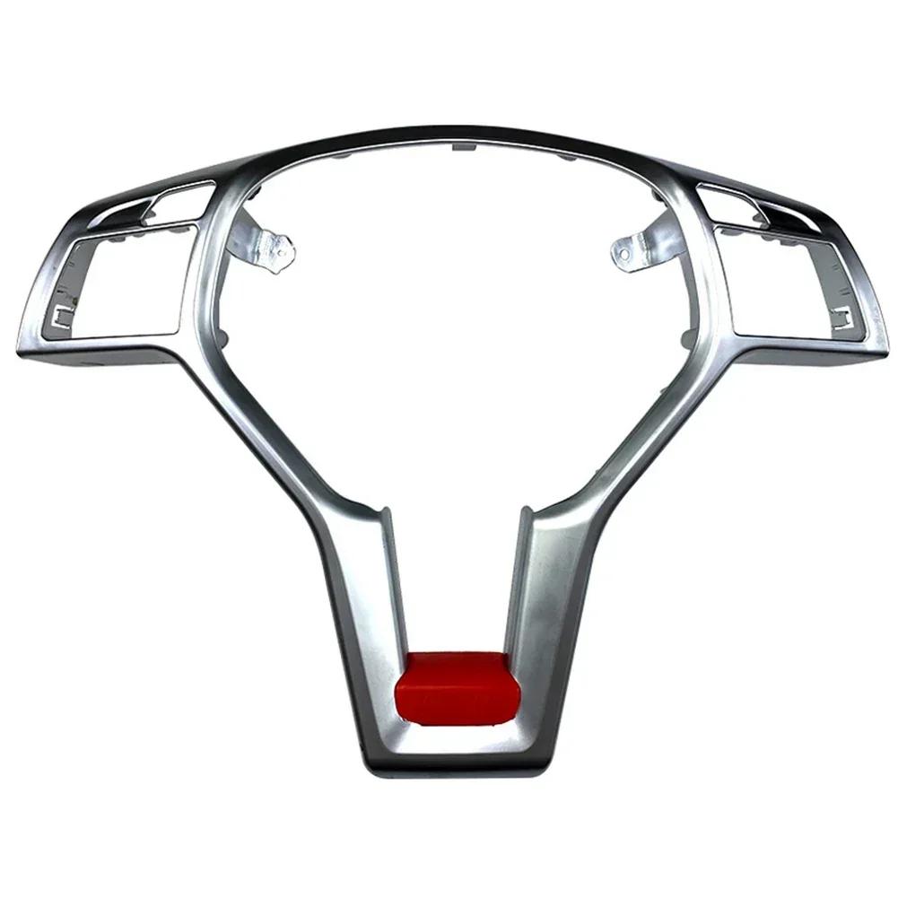 Car Steering Wheel Chrome Panel Cover Trim For Mercedes Benz A B C E GLK GLA CLA CLS Class W176 W204 W212 X156 C117 W246 W218