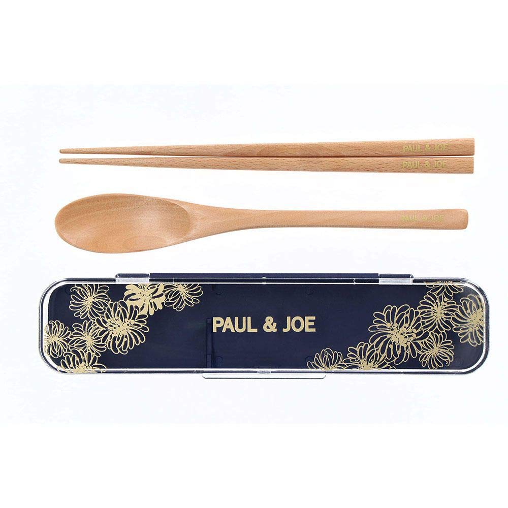 

Marks Chopsticks and Spoon Box Paul Joe Break Time Set, Navy, & PAJB-CST02-NV