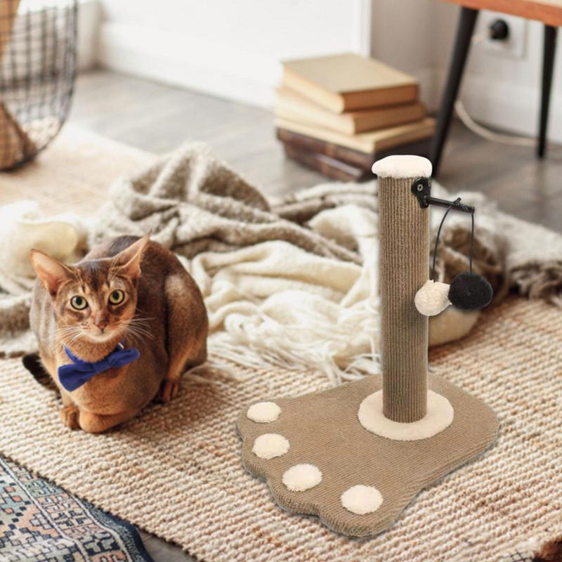 Cat Scratching Tower Cat Tree Hangings Sisal Toys Scratchers Cat Furniture & Toy Cat Scratch Post For Indoor Cats Fun Cat Tree