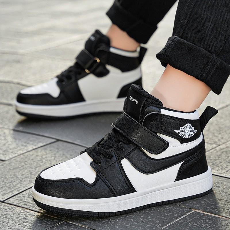 Kids High-top Sneakers Waterproof Non-slip Fashion Casual Shoes Boys Girls
