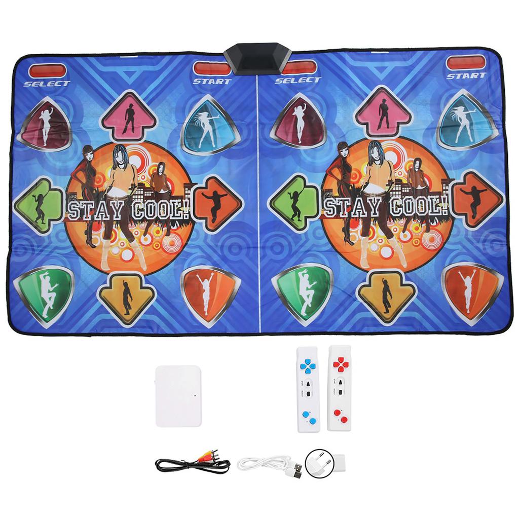 High Definition Dance Mat Pad Double Players Television Interface Computer Dual Purpose Somatosensory Game Dancing