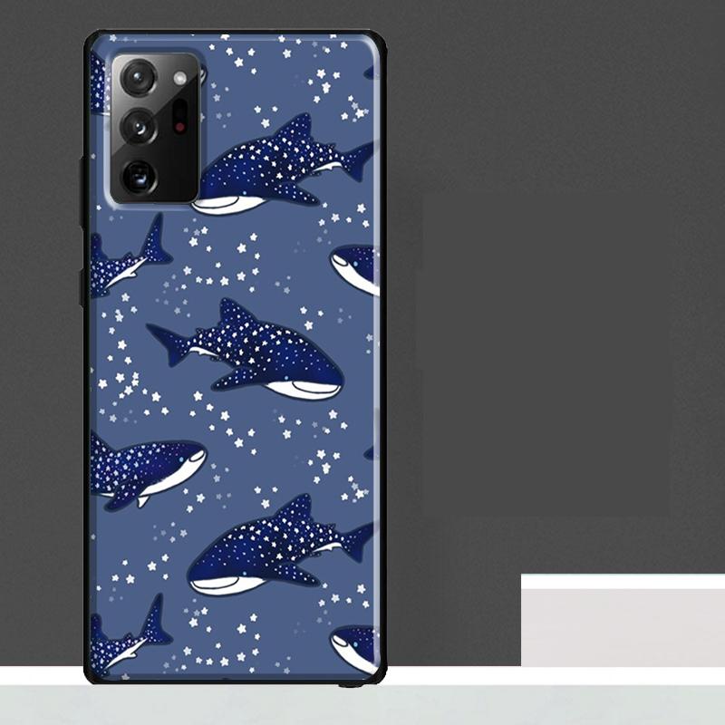whale sharks Case For Samsung Galaxy S24 Ultra S23 S22 S21 S25 Ultra S9 S10 S20 Plus S25 FE Phone Cover