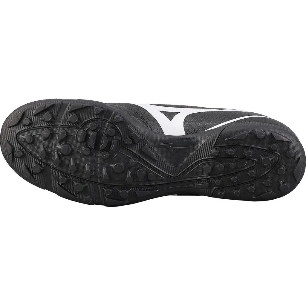 Mizuno Folgado AS Wide Round Toe Lace-Up AG (Rubber Short Studs) Shock Absorbing Durable Fit Soccer Shoes Men Soccer Shoes Black White P1GD189301