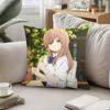 Anime A Silent Voice Throw Pillow Covers Pattern Cushion Cover Suitable For Sofa Bedroom Car Pillow Cover
