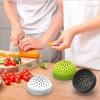 Kitchen strainer, multi-purpose mini strainer, portable mini can drain, silicone material, for draining chickpeas and canned fru