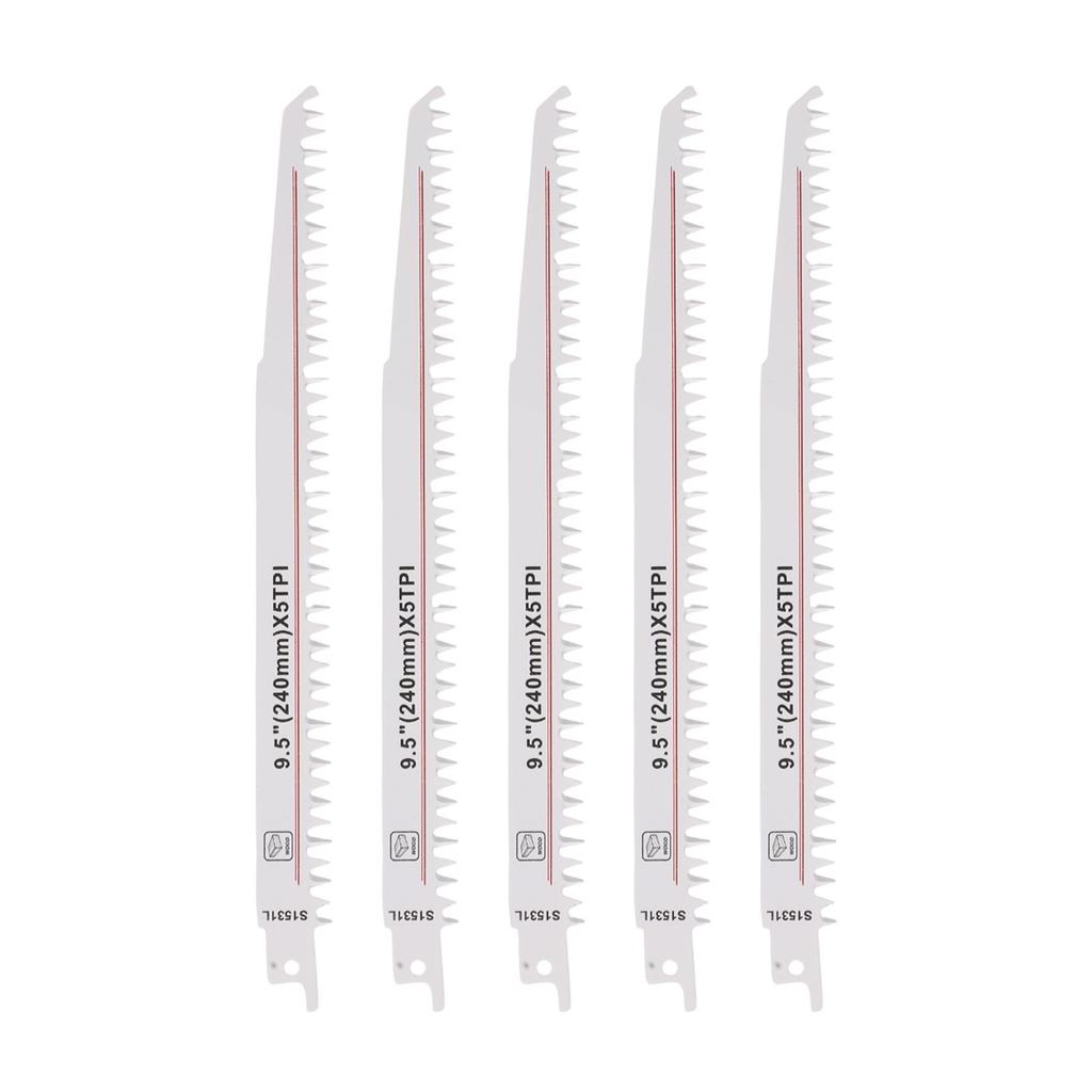 Ultra Reciprocating Saw Blades for Woodworking 135PCS S1531L