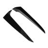 2pcs Rear Window Side Spoiler Canard Wing Glossy Black Replacement for X3 F25 2011 2017