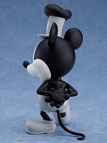 Nendoroid Steamboat Willie Mickey Mouse 1928 Ver. [Black and White] Non-Scale ABS & PVC Painted Movable Figure G90658