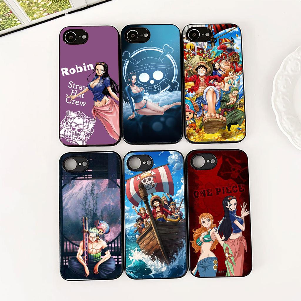 Cover for Apple iPhone 17 Pro XS Max Air 6 7 8 Plus 5 + SE 2022 SE2 16E Phone Case Roronoa Zoro Nico Robin One Luffy Pieces