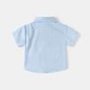 Boys Short Sleeve Shirt Casual Button Down Collared Summer Top Fashion Clothing for Toddler and Kids