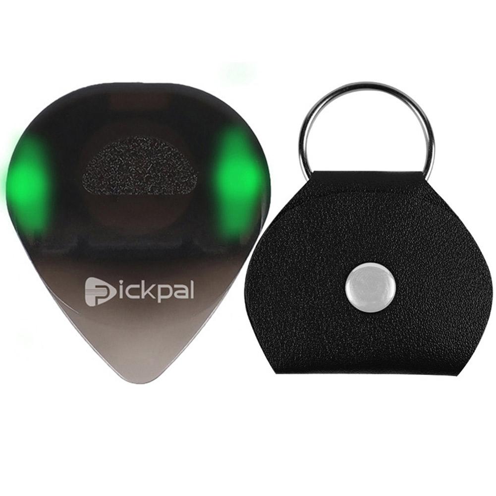Stringed Instrument Plectrum with High-Sensitivity LED Light Musical Instrument Glowing Plectrum Portable for Guitar Acoustic