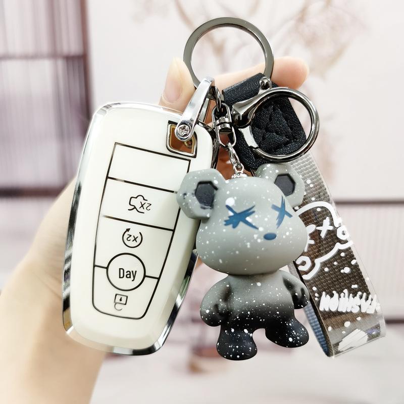 Lincoln Corsair & Navigator Key Case - Cartoon Design for Aviator, MKZ, Continental, MKC, MKX